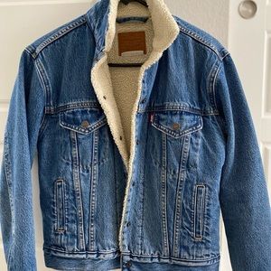 Levi’s Ex-Boyfriend Sherpa Denim Trucker Jacket